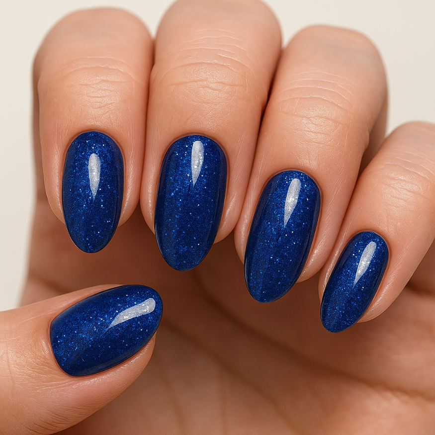 Alira Dipping Powder Farbe auf Nägeln