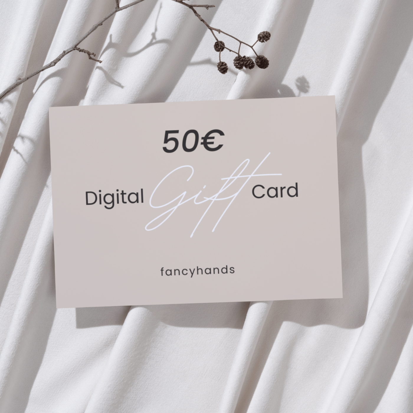 fancyhands Geschenkgutschein