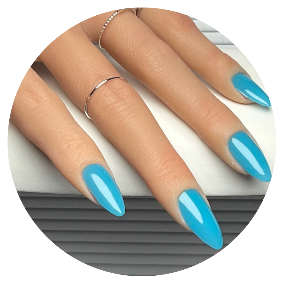 Blue Lagoon Dipping Powder Farbe