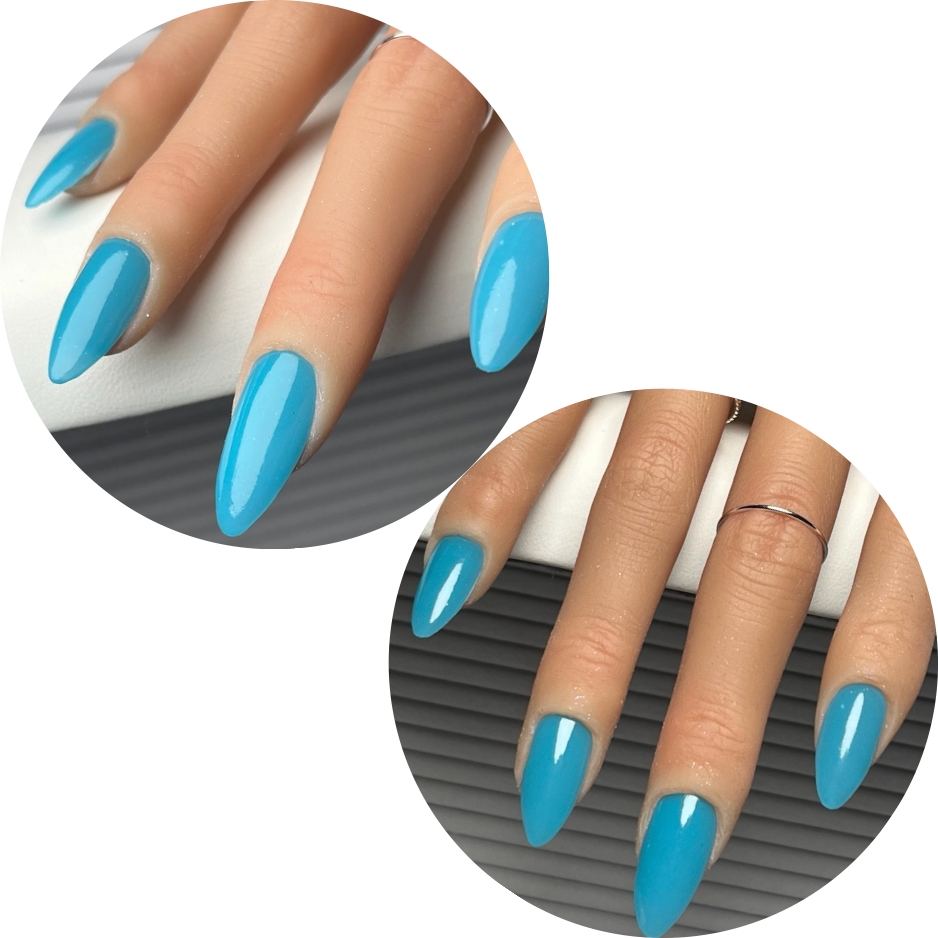 Blue Lagoon Dipping Powder Farbe