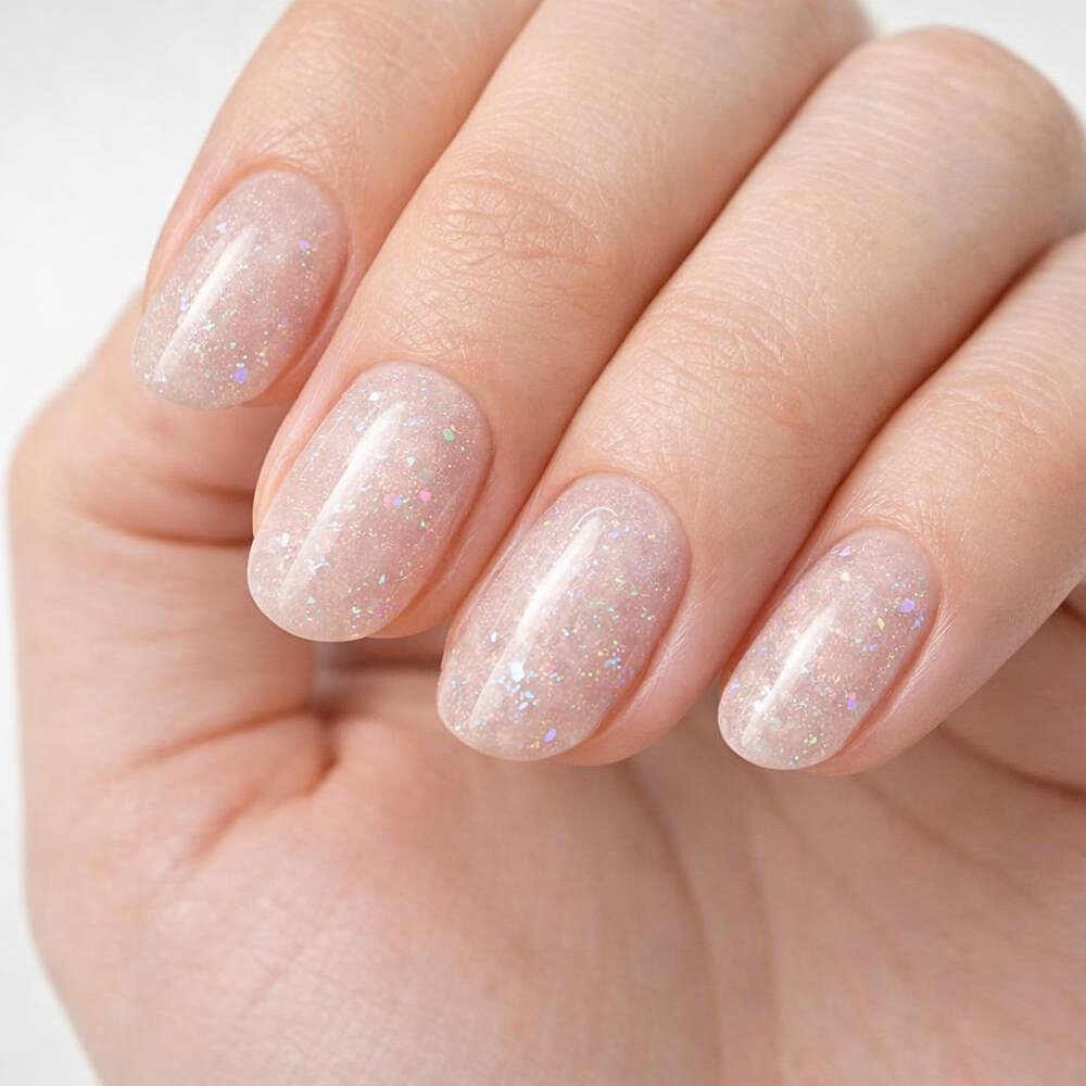 Linda Dipping Powder Farbe auf Nägeln