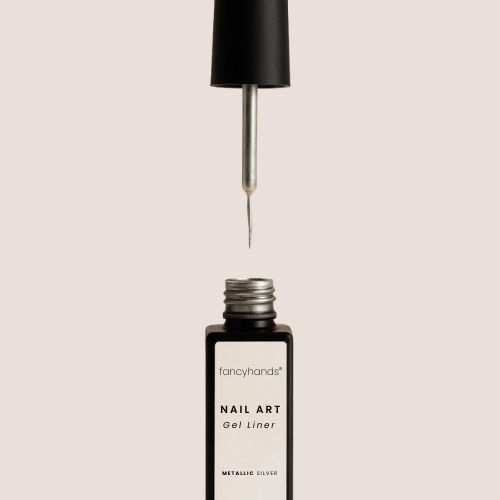 Nail Art Gel Liner – Metallic Silver UV