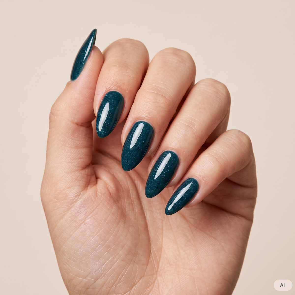 Selma Nail Dipping Powder Farbe auf Nägeln