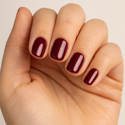 Maé Dipping Powder Farbe auf Nägeln