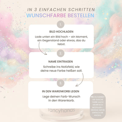 Personalisierte Dipping Powder Farbe von fancyhands® – individuell gemischt 2