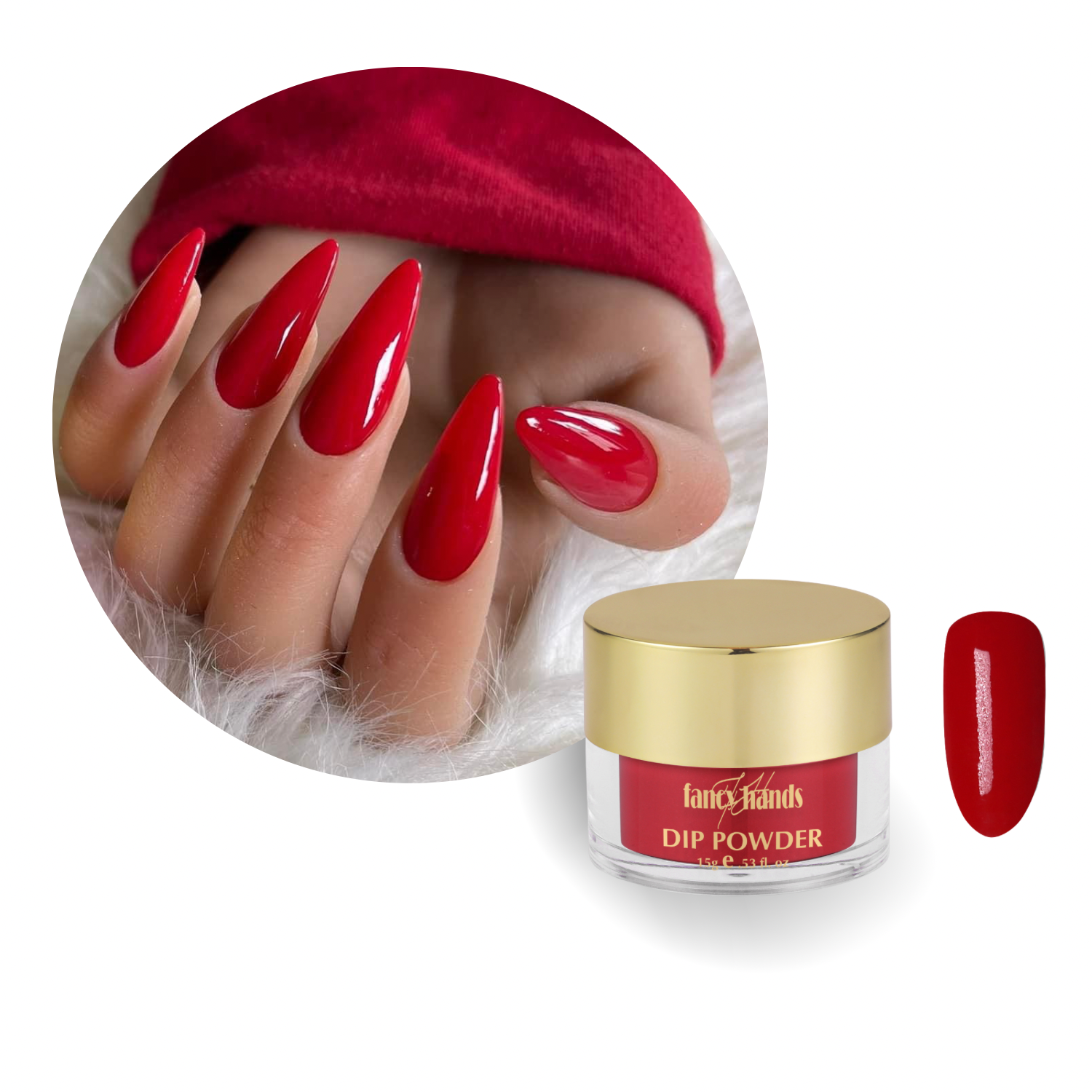 Love is Red Fancy No. 259 Dipping Powder Farbe