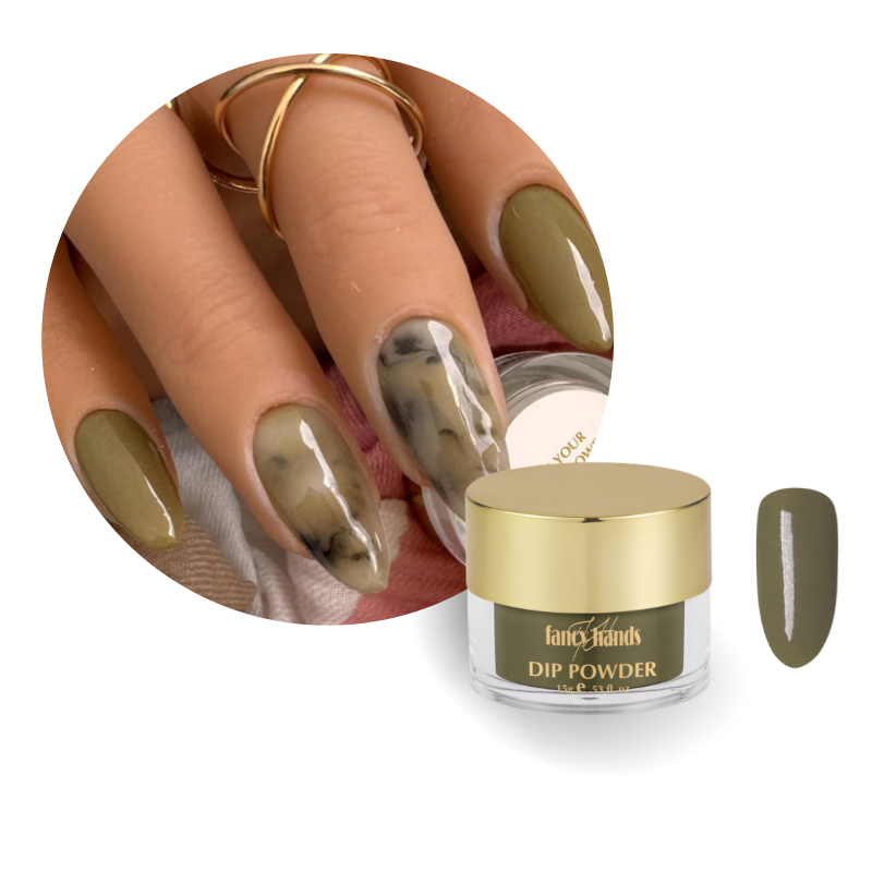Go Navy Fancy No. 376 Dipping Powder Color Green 