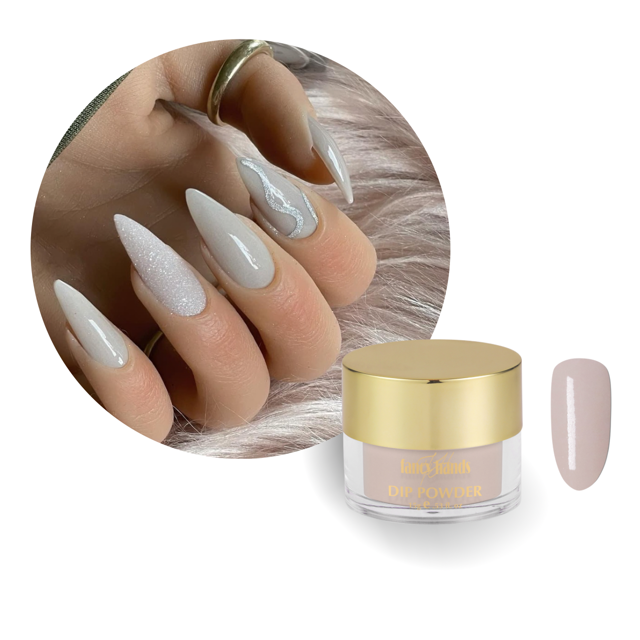 Lucky One Fancy No. 187 Dipping Powder Farbe