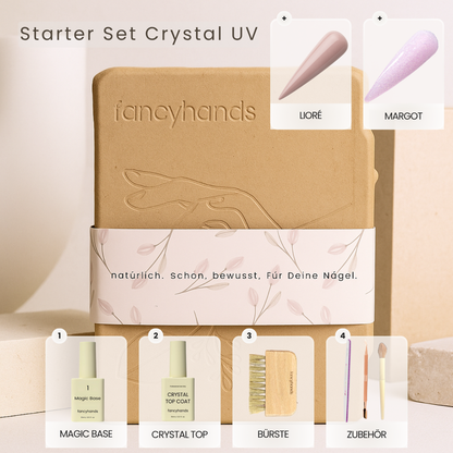 Starter Set Crystal UV + 2 Bestseller Farben