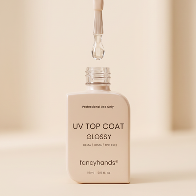 Glossy UV Top Coat HEMA-HPMA-TPO free