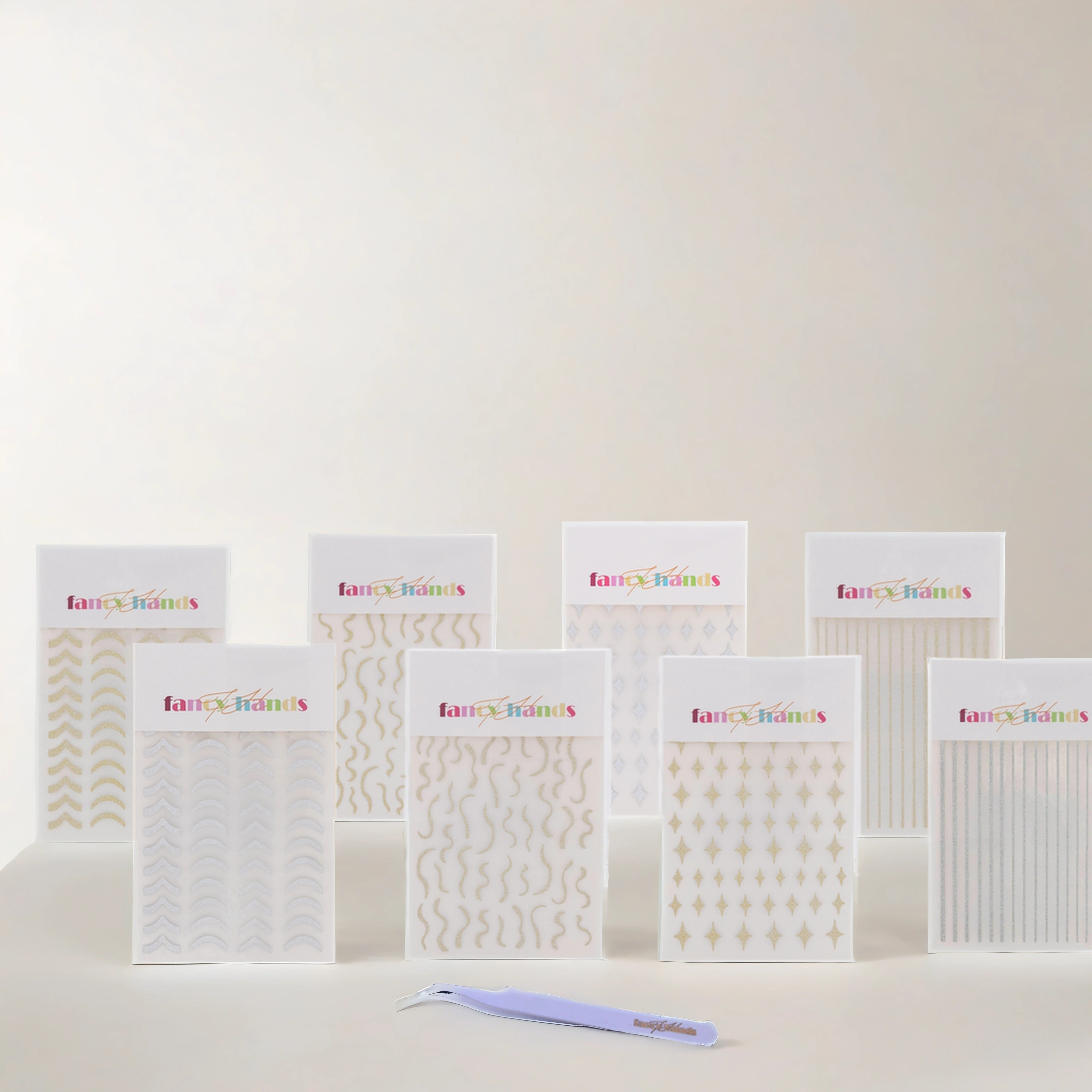 Fancy STICKER Bundle + Free Tweezers