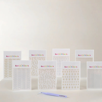 Fancy STICKER Bundle + Free Tweezers