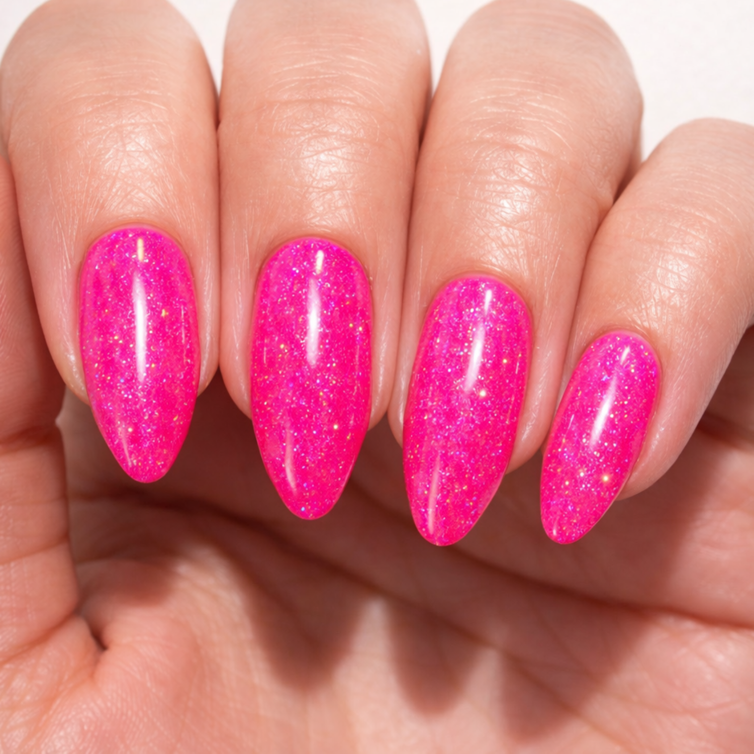 Nelly Dipping Powder Farbe auf Nägeln