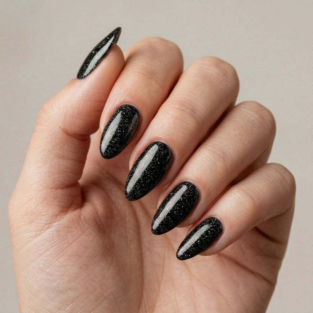 Nyra Dipping Powder Farbe auf Nägeln