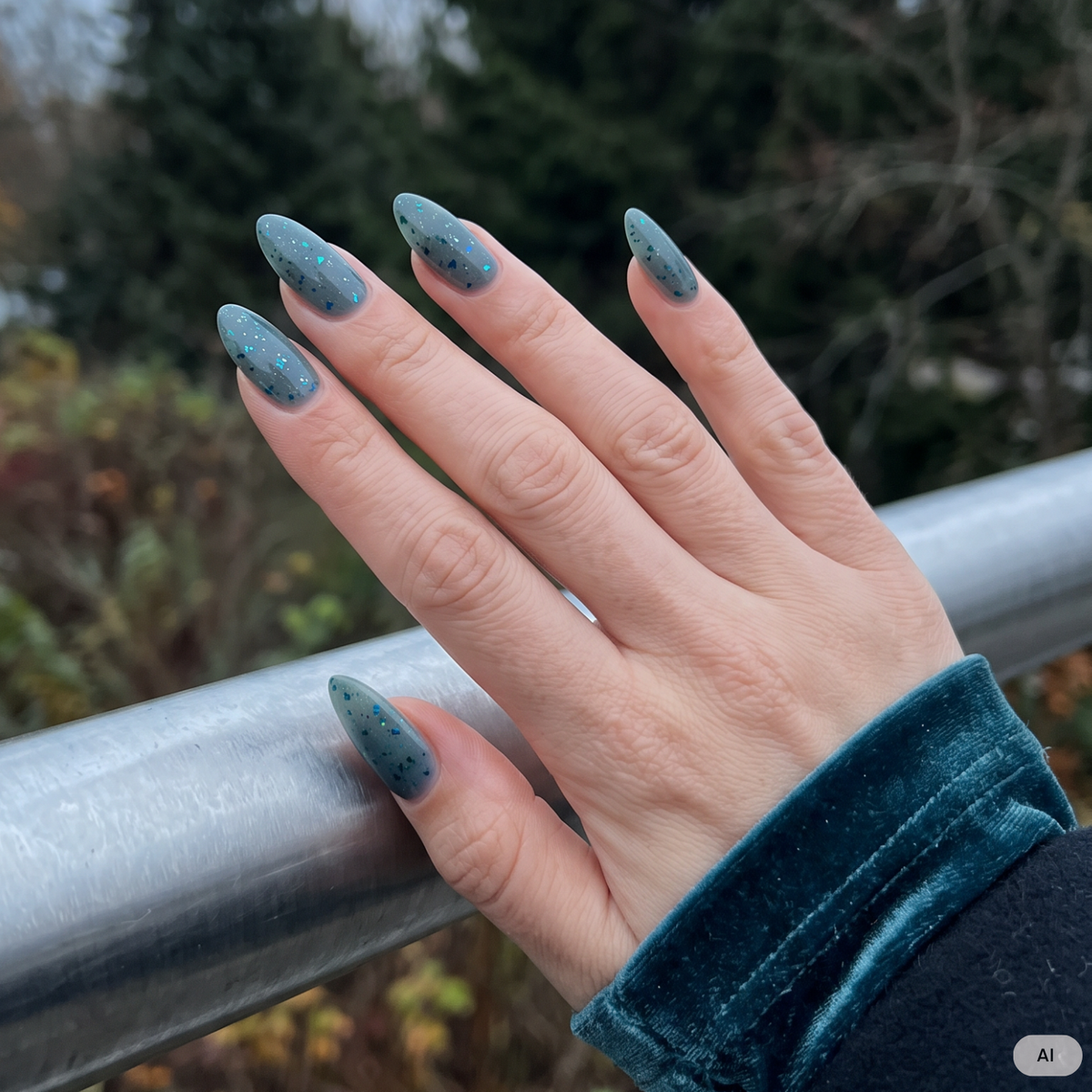 Paloma Nail Dipping Powder Farbe auf Nägeln - UGC