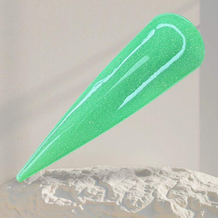 Pistachio Glitter Dipping Powder Farbe