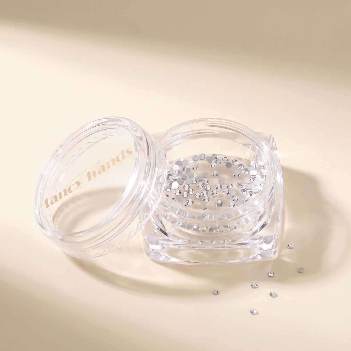 fancyhands® Transparente Strasssteine für Nail Art – Produktbild 