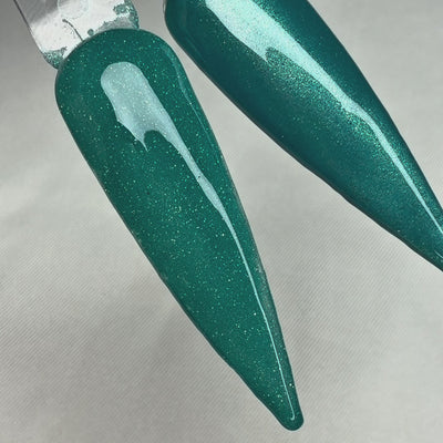 Elina Nail Dipping Powder gechromt auf Musternägeln
